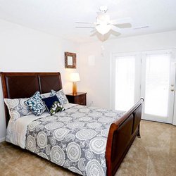 bedroom view at Cedar Trace located in Greensboro, NC