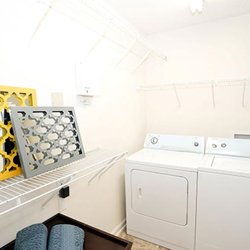 laundry view at Cedar Trace located in Greensboro, NC