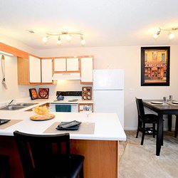 kitchen view at Cedar Trace located in Greensboro, NC