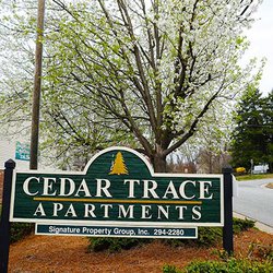 exterior view at Cedar Trace located in Greensboro, NC