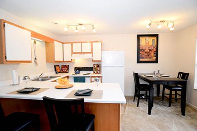 kitchen at Cedar Trace located in Greensboro, NC