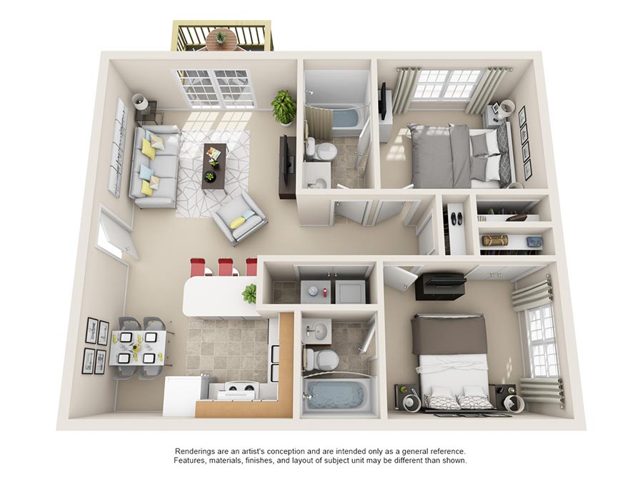 Floor Plans Cedar Trace Apartment Homes Greensboro, NC