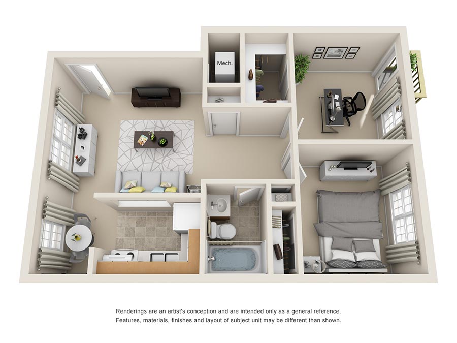 Floor Plans Cedar Trace Apartment Homes Greensboro, NC